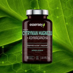 Zdjęcie produktu - #3 Essensey Cytrynian magnezu + Ashwagandha, 90 kaps.
