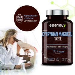 Zdjęcie produktu - #1 Essensey Cytrynian magnezu Forte, 90 kaps.