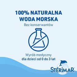 Zdjęcie produktu - #4 Sterimar Higiena Nosa Baby Woda morska spray dla dzieci, 100 ml