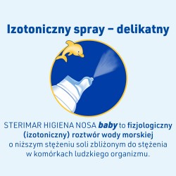 Zdjęcie produktu - #7 Sterimar Higiena Nosa Baby Woda morska spray dla dzieci, 100 ml