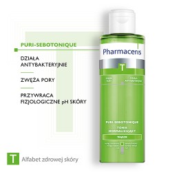 Zdjęcie produktu - #2 PHARMACERIS T Puri-Sebotonique Tonik normalizujący do twarzy, 200ml