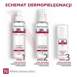Zdjęcie produktu - #3 Pharmaceris N PURI-CAPILIUM Żel kojący zaczerwienienia do mycia twarzy i oczu, 190 ml
