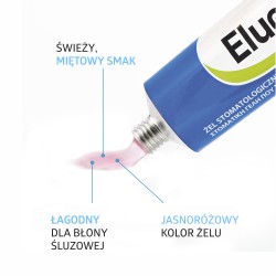 Zdjęcie produktu - #0 Elugel Oczyszczanie Żel stomatologiczny smak miętowy, 40 ml