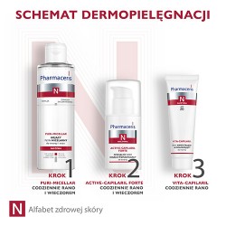 Zdjęcie produktu - #3 Pharmaceris N ACTIVE-CAPILARIL Specjalny krem kojąco-wzmacniający do twarzy, 30 ml