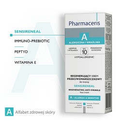 Zdjęcie produktu - #1 PHARMACERIS A Sensireneal Ceramidowy krem przeciwzmarszczkowy do twarzy, 30 ml