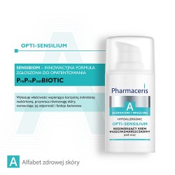 Zdjęcie produktu - #3 Pharmaceris A Opti-Sensilium Regenerujący krem przeciw&shy;zmarszczkowy pod oczy, 15 ml