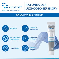 Zdjęcie produktu - #3 ZINALFAT Krem kojąco-regenerujący, 50 ml - od 1. dnia życia