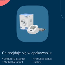Zdjęcie produktu - #4 Omron M2+ Ciśnieniomierz naramienny automatyczny