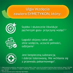 Zdjęcie produktu - #1 ULGIX Wzdęcia 80 mg, 100 kaps.