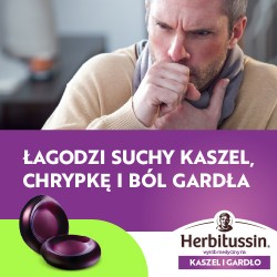 Zdjęcie produktu - #1 Herbitussin Na kaszel i gardło, 24 pastylki do ssania