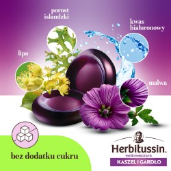 Zdjęcie produktu - #3 Herbitussin Na kaszel i gardło, 24 pastylki do ssania
