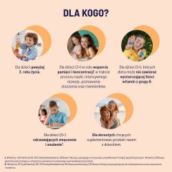 Zdjęcie produktu - #4 Naturell Witamina B Complex Uczeń, 60 tabl. - witaminy dla dzieci