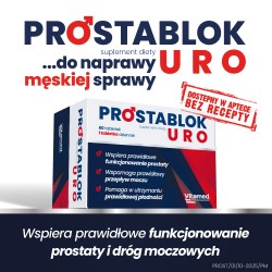 Zdjęcie produktu - #4 ProstaBlok Uro, 60 tabl. - suplement diety dla mężczyzn