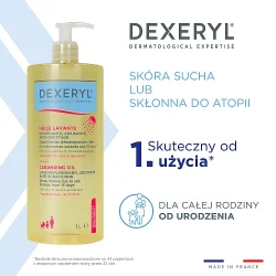 #2 – Dexeryl Łagodzący olejek do mycia, 1000 ml