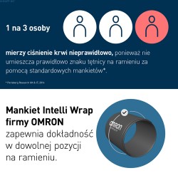 Zdjęcie produktu - #3 Omron M3 Comfort AFib Ciśnieniomierz naramienny z zasilaczem HEM-7196-FLE 