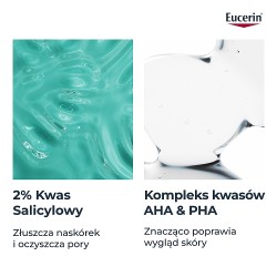 Zdjęcie produktu - #4 Eucerin DermoPure Clinical Kuracja złuszczająco-wygładzająca Kwasowy peeling na noc cera trądzikowa, 40 ml