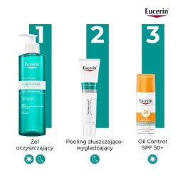 Zdjęcie produktu - #7 Eucerin DermoPure Clinical Kuracja złuszczająco-wygładzająca Kwasowy peeling na noc cera trądzikowa, 40 ml