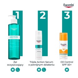 Zdjęcie produktu - #6 Eucerin DermoPure Clinical Oczyszczający żel do twarzy i ciała sk&oacute;ra tłusta i trądzikowa, 400 ml