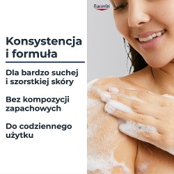Zdjęcie produktu - #3 Eucerin UreaRepair Łagodny żel do mycia z 5% mocznika sk&oacute;ra bardzo sucha, 400 ml