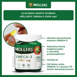 Zdjęcie produktu - #2 Mollers Omega-3 2000 mg, 60 kaps.