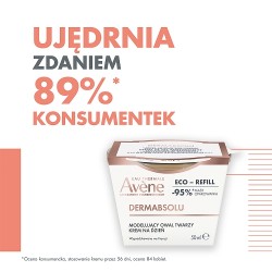 Zdjęcie produktu - #0 Avene Dermabsolu ECO-Refil Krem modelujący owal twarzy na dzień, 50 ml
