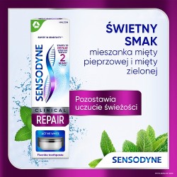 #8 – Sensodyne Clinical Repair Active White Pasta do zęb&oacute;w z aktywnym wybielaniem, 75 ml