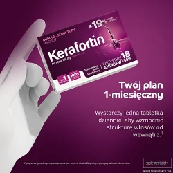 #4 – Kerafortin, 30 tabl. - suplement diety z keratyną