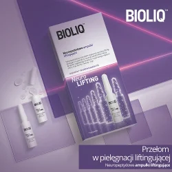 Miniaturka artykułu - #0 BIOLIQ Ampułki liftingujące do twarzy szyi i dekoltu, 7 x 1,5 ml