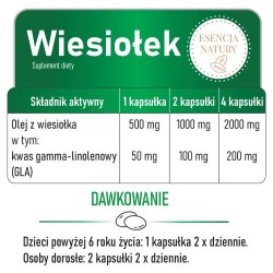 Zdjęcie produktu - #2 Domowa Apteczka Wiesiołek Esencja Natury, 60 kaps.