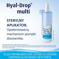 Zdjęcie produktu - #2 HYAL DROP Multi krople do oczu, 10 ml - na zesp&oacute;ł suchego oka