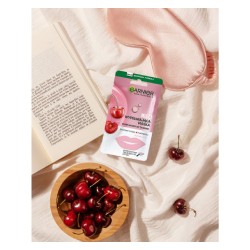 Zdjęcie produktu - #1 Garnier Skin Naturals Wypełniająca maska do ust na tkaninie z ekstraktem z wiśni i panthenolem, 5 g
