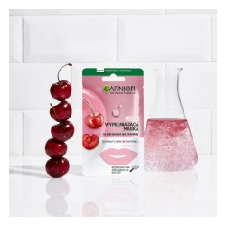 Zdjęcie produktu - #2 Garnier Skin Naturals Wypełniająca maska do ust na tkaninie z ekstraktem z wiśni i panthenolem, 5 g