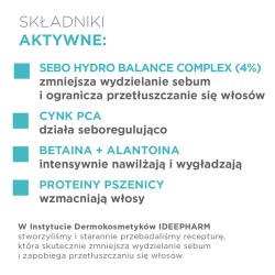 #2 – Idee Derm Szampon normalizujący do włos&oacute;w przetłuszczających się, 300 ml