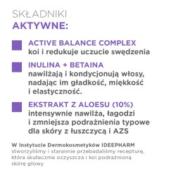 #2 – Idee Derm Szampon ultrakojący do wrażliwej sk&oacute;ry głowy z łuszczycą i AZS, 300 ml