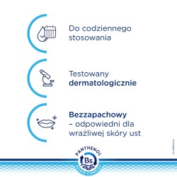 Zdjęcie produktu - #4 Bepanthen Derma Hydrating Lip Cream krem nawilżająco-ochronny do ust, 7,5 ml