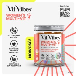 Zdjęcie produktu - #5 Vit Vibes Women's Multi-Vit żelki smak pomarańcza i mango, 60 szt.