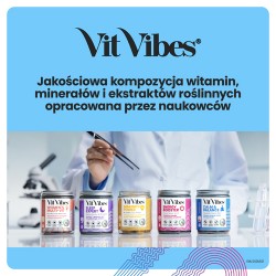 Zdjęcie produktu - #7 Vit Vibes Women's Multi-Vit żelki smak pomarańcza i mango, 60 szt.