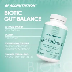 Miniaturka artykułu - #0 Allnutrition Gut Balance, 90 kaps.