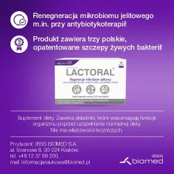 Miniaturka artykułu - #0 Lactoral, 10 kaps. - regeneruje mikrobiom jelitowy