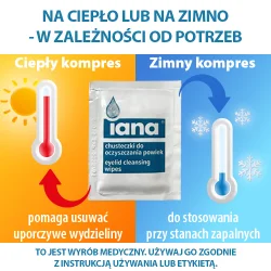 #3 – Iana Chusteczki do oczyszczania powiek, 30 szt.
