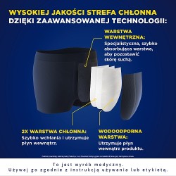 Zdjęcie produktu - #5 Tena Men Protective Boxer Wielorazowe bokserki ochronne dla mężczyzn L, 1 szt.