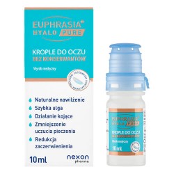 Zdjęcie produktu - #1 Euphrasia Hyalo Pure Krople do oczu, 10 ml