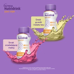 Zdjęcie produktu - #2 Nutridrink Juice Style smak orzeźwiającej maliny, 4 x 200 ml