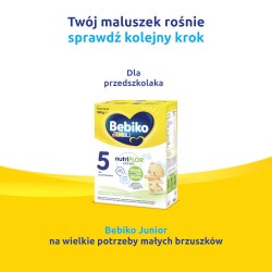 Zdjęcie produktu - #3 Bebiko Junior 4 NutriFlor Expert Odżywcza formuła na bazie mleka dla małych dzieci powyżej 2. roku życia, 550 g