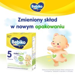 Zdjęcie produktu - #0 Bebiko Junior 5 NutriFlor Expert Odżywcza formuła na bazie mleka dla przedszkolaka, 550 g