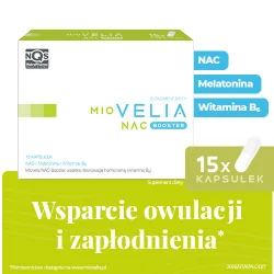 Miniaturka artykułu - #0 Miovelia NAC Booster, 15 kaps.