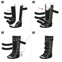 Zdjęcie produktu - #0 Actimove Professional Line Standard Air Walker Orteza na goleń i stopę niska czarna S
