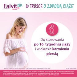 Zdjęcie produktu - #3 Falvit Mama 2 DHA, 30 kaps. - witaminy dla kobiet w ciąży i karmiących piersią