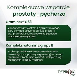 Zdjęcie produktu - #0 Deprox 500, 30 tabl. - suplement diety dla mężczyzn