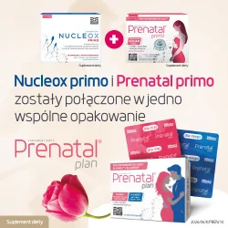 Miniaturka artykułu - #1 Prenatal Plan Prenatal Primo, 30 kaps. + Nucleox Primo, 30 kaps. - przygotowanie do ciąży dla kobiet i mężczyzn